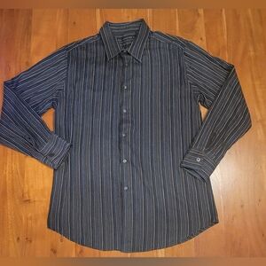 Men’s Structure Premium Woven Dress Shirt Size XL (46-48) Button Down Collared